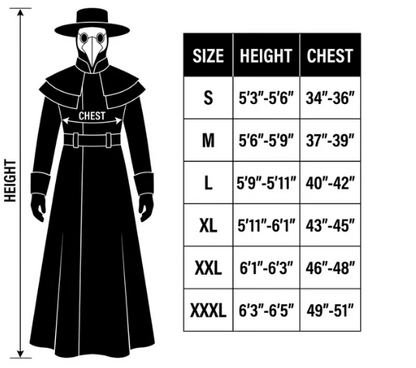 The Plaque Doctor Costume